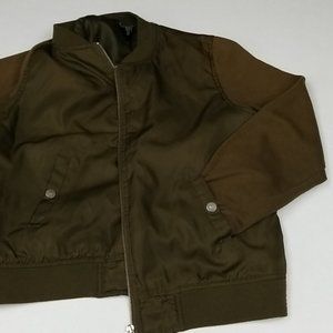 Army Green Bomber Jacket